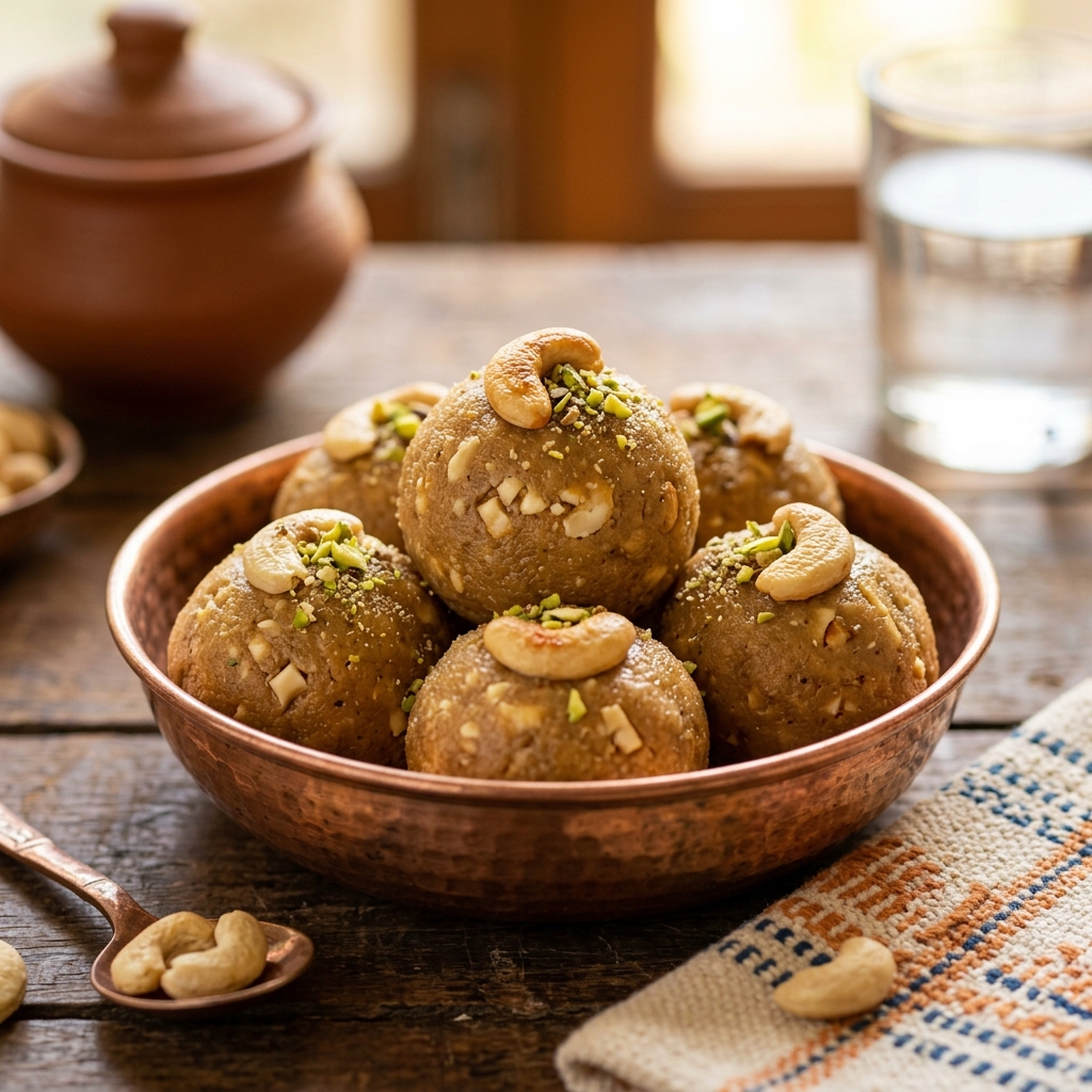 Cashew Laddu